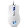 Mouse Gamer Motospeed V70 Essential Edition Branco   O Mouse Motospeed V70 Essential oferece uma pegada incrívelmente agradável. Equipado com um senso