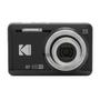 Câmera Compacta Kodak X55   Zoom Ótico 5x Para ter sempre o melhor enquadramento, a X55 conta com um zoom óptico de 5x para que você fotografe onde qu