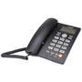 O telefone com fio Ibratele Capta STA tem design simples e fácil de ser utilizado. O aparelho possui identificador de chamadas com um Display LCD de i