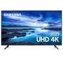 Smart Tv, Samsung, Crystal Uhd 4k, 60" Tela Sem Limites, Visual Livre De Cabos, Alexa Built In, Controle Único - 60au7700
