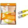 Patch Cord CAT6 2,0M Am 018-1088 5+ O cabo de rede FTP (blindado) evita interferências, pois sua malha protetora interna oferece a proteção extra que 