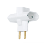 Plug adaptador de tomada  t 2p+t 3 saídas yp8115  -  principais características:o plugue t 2p+t 10a 250 v branco é a escolha ideal para garantir versa
