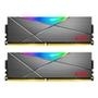 Memória XPG Spectrix D50 RGB 16GB (2x8GB) 3600MHz DDR4   Alcançando velocidades de até 3600MHz e ostentando uma capacidade máxima de 16GB (2x8GB), o X