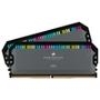 Memória Corsair Dominator Platinum RGB DDR5 para AMD 32GB, 5200MHz, DDR5, C40, Preto Vá além dos limites de desempenho com a Memória CORSAIR DOMINATOR