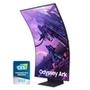 Monitor Gamer Samsung Odyssey Ark Curvo 55 4K UHD LED Personal Gaming Theater Veja mais em uma tela curva de 55 polegadas e 1000R. O Quantum Mini-LED 