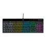 Teclado Gamer Corsair K55 Pro Lite   O teclado para jogos CORSAIR K55 PRO LITE RGB ilumina sua área de trabalho com vibrante RGB dinâmico de cinco zon