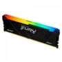Memória Kingston Fury Beast RGB, 32GB   A Kingston FURY Beast DDR4 RGB impulsiona sua performance com velocidades de até 3733MHz, estilo desafiador e 