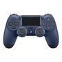 O Controle sem fio Dualshock 4 Midnight Blue da Sony é criado para o sistema PS4 e PC e sua geração de jogos, combinando recursos revolucionários e co