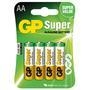 Pilha Super Alkaline Gp Aa 1.5v Blister Com 4