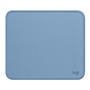 Mousepad Studio Series Logitech Portátil 20x23cm Antiderrapante Azul - Logitech Mova e delize sem eforço: O Mouse Pad Logitech é um mousepad macio, su