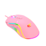 Mouse Gamer da Havit, modelo HV-MS1026, uma mas marcas mais conceituadas em game.O mouse conta com iluminação RGB que mudam de cor aleatoriamente e au