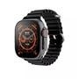 Gs8 ultra black pré lançamento 2023 – kit smartwatch ultra 8 gs8 black série 8 watch8 esportivo nfc 1.91’ tela amoled touch screen + 4 puls. 1 ocean p