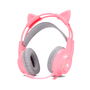Fone de ouvido cat ear headset a-085 este fone de ouvido, é de qualidade impar e um designer todo diferente, com orelhinhas de gatinho com led e que m