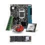 Kit Upgrade - Placa-Mãe H81 + Processador I7 4770 + Memória 16GB DDR3 + Cooler + SSD M.2 256GB