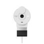 Desfrute de melhores chamadas de vídeo com o brio 300, uma webcam 1080p compacta e elegante com correção automática de luz para compensar as condições