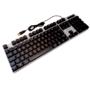 Teclado gamer led rgb glow hyper gt ley-84 lehmox branco preto   com esse teclado gamer lehmox ley-84 você terá uma experiência incrível. As suas tecl
