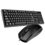Kit teclado e mouse universitário com fio usb preto maxprint   desperte sua produtividade com o kit teclado e mouse universitário maxprint!   chegou o