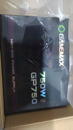 Fonte 750W Gamemax GP750 80Plus Bronze PFC Ativo - GP750PSV3SS5000BR