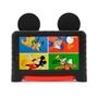 Divirta-se com o Tablet Mickey Mouse Plus Multi, o mais amado da turminha agora em suas mãos!! Case exclusivo do Mickey, que possui acabamento emborra