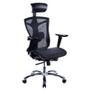 Cadeira de Escritório Husky Office 700, Preto, Encosto de Cabeça 2D, Encosto de Braço 4D, Reclinável com Sistema Frog   A Cadeira Perfeita para seu Ho