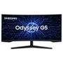 Monitor Gamer Samsung Odyssey G5 34' VA, Curvo, Wide, 165 Hz, 2K QHD, 1ms, FreeSync Premium, HDR10, HDMI/DisplayPort Cenas vívidas que te envolvem, ab