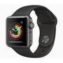 Apple Watch Esportivo Series 3  Monitore sua frequência cardíaca e receba notificações se ela estiver muito alta ou baixa. Calcule seus exercícios, ac