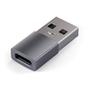 Adaptador USB para USB-C   Transforme sua porta USB padrão em USB-C com o adaptador Satechi Type-A para Type-C. O adaptador ultracompacto ajuda a faci