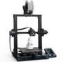 Impressora 3D Creality Ender-3 S1, CR Touch Screen, Preto Ender-3 S1, uma extrusora direta de engrenagem dupla "Sprite", que é compatível com vários f
