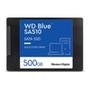 SSD WD Blue 500 GB, SATA, Leitura 560MB/s, Gravação 510MB/s   Maior Produtividade Dê uma nova vida ao seu PC para que você possa impulsionar seu traba