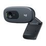 A C270 HD Webcam permite fazer chamadas de vídeo widescreen em HD 720p com imagem nítida e clara. Como se ajusta automaticamente às condições de ilumi