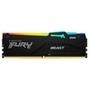 Memória Kingston Fury Beast, RGB, 16GB, 6000MHz, DDR5, CL40 A FURY KF560C40BBA-16 é um módulo de memória 2G x 64 bits (16GB) DDR5-6000 CL40 SDRAM (DRA