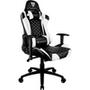 Cadeira Gamer ThunderX3 TGC12 Profissional, Até 120kg, Com Almofadas, Reclinável, Descanso de Braço 2D, Branco e Preto - 78202 A Cadeira Thunderx3 TGC