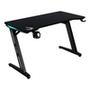 Mesa Gamer RGB Rise Mode Desk 03   Estrutura Robusta e Design Elegante Tampo em fibra de carbono de 18mm, ABS e aço carbono garantem durabilidade e re