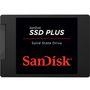 SSD 480 GB Sandisk Plus, SATA, Leitura: 535MB/s e Gravação: 445MB/s - SDSSDA-480G-G26 Confiável, rápido e muita capacidade. A SanDisk, pioneira em tec