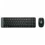 Combo teclado e mouse logitech mk220 s/ fio 920-004431. Este pequeno e inteligente teclado tem todas as teclas padrão  por isso você pode economizar b