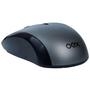 Mouse Sem Fio Oex, Moby, Wireless, Preto/Chumbo - MS407