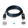 Cabo Adaptador F3 Displayport x HDMI com 1.8 Metros de Comprimento, Preto - JC- CB-DMI18...