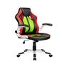 Com design moderno a "Cadeira Gamer Pelegrin PEL-3009 Preta, Vermelha e Verde" é ideal pra quem se preocupa com estética sem abrir mão do conforto. De