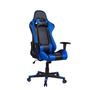 A "Cadeira Gamer Pelegrin em Couro PU Reclinável PEL-3012 Preta e Azul" com o design inspirado em carros esportivos, foi desenvolvida especialmente pa