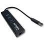 HUB USB 3.0 COM 3 PORTAS + ADAPTADOR USB 3.0 GIGABIT ETHERNET RJ-45O Hub Usb 3.0 de 3 portas é um produto multifuncional, ideal para ampliar o número 