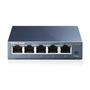 O Switch de Mesa de 5 Portas 10/100/1000Mbps TL-SG105 da TP-LINK oferece a melhor maneira de se fazer a transição da sua rede para Ethernet Gigabit. A