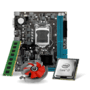 Kit Upgrade: Placa Mãe H81 + Processador I7 4770 + Memória 8GB DDR3 + Cooler
