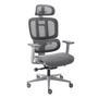 Uma cadeira com extrema ergonomia e conforto, sem perder o design. Pensada para longas horas de uso sem estresse. Garantindo a diminuição de riscos de