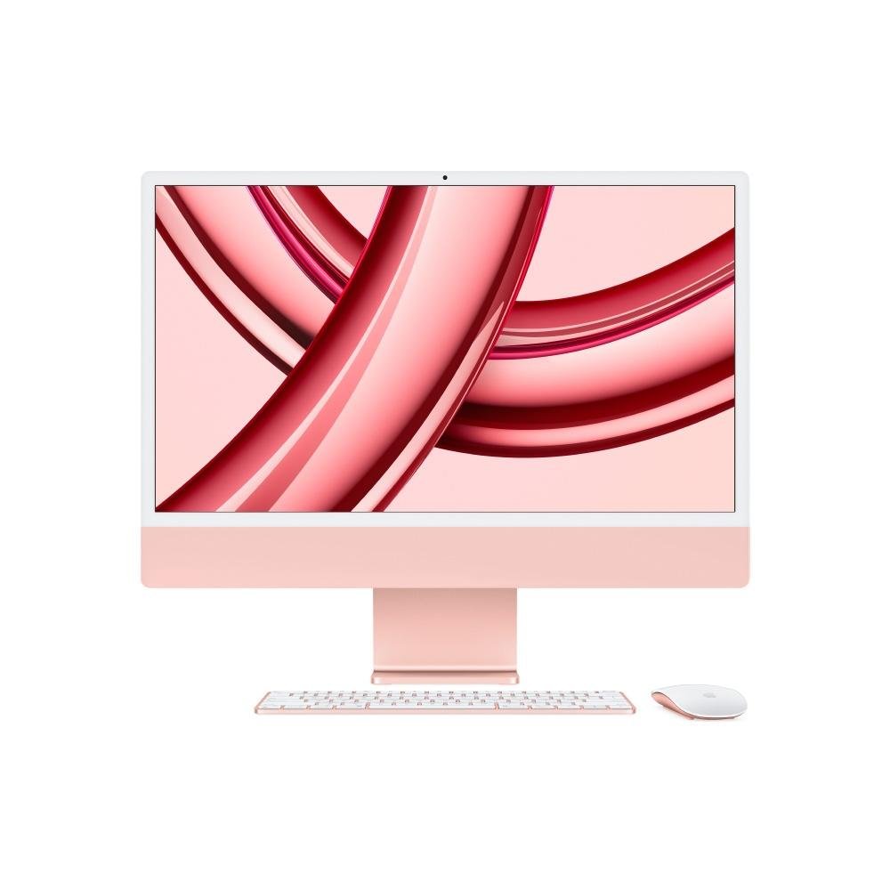 Imac 24" retina 4.5k chip m3 512gb ssd rosa
