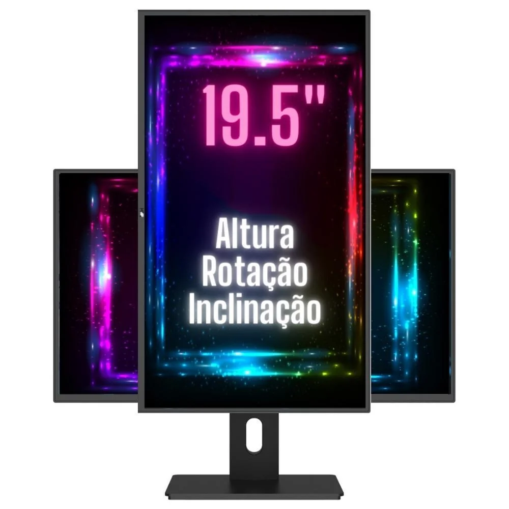 Monitor 3green 195 LED KaBuM