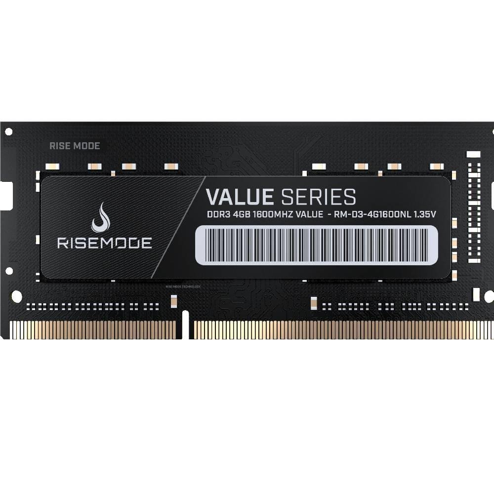 Ram Rise Sensor Memória Gamer Rise Mode Value Series, 4GB | KaBuM!