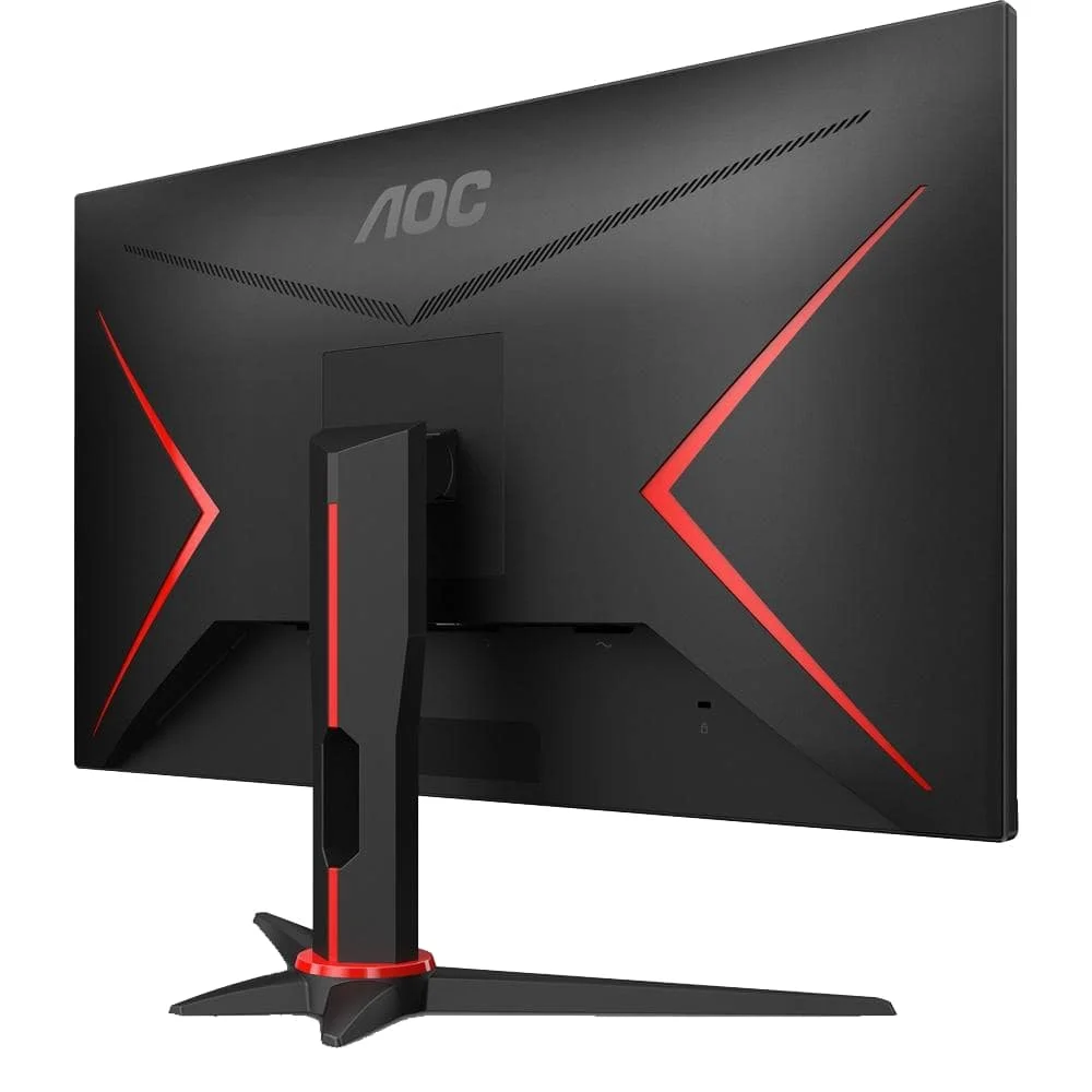 Monitor Gamer AOC FHD 1ms Preto E Vermelho KaBuM