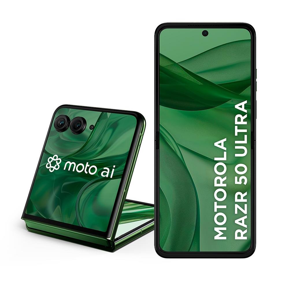 Red Razor 50 Booklets Smartphone Motorola Razr 50 Ultra, 512GB | KaBuM!