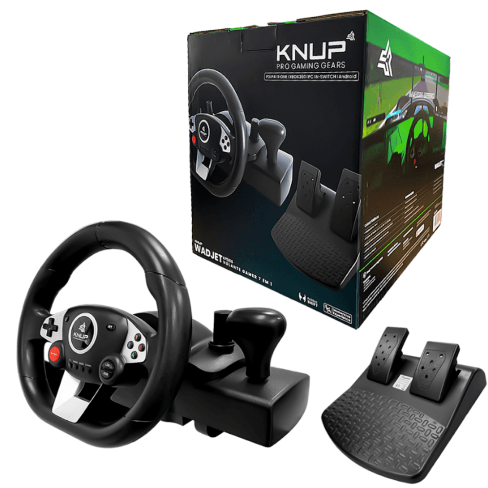 Knup Volante Gamer Knup Kp5816 Pro Gaming Gears KaBuM
