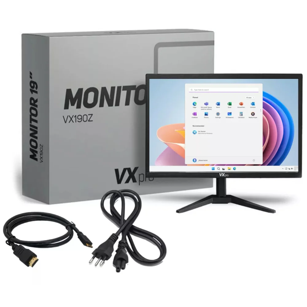 Monitor Vx Pro 19 Pol 60hz 5ms HDMIvga KaBuM